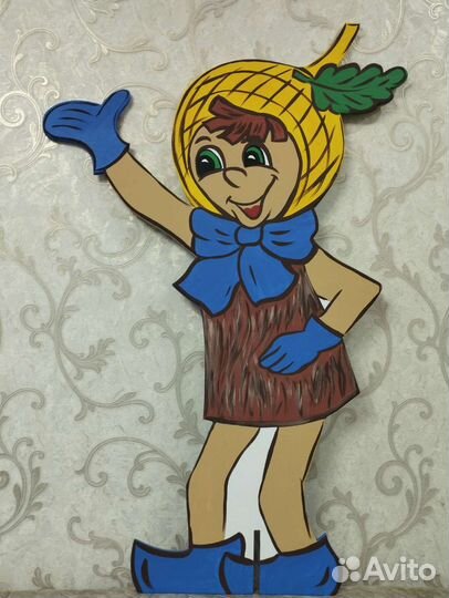 Фигурки из фанеры Эколята