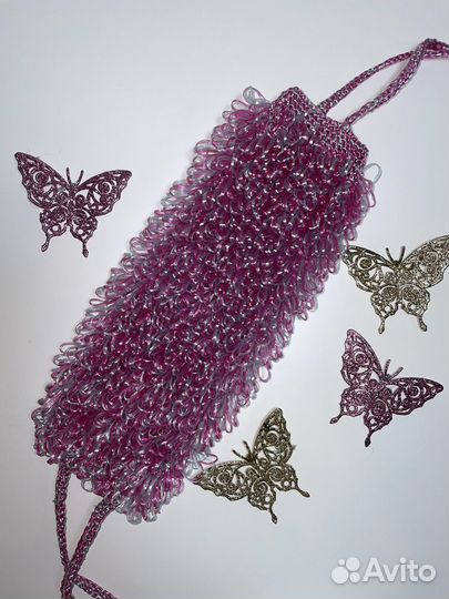 Мочалка ручной работы