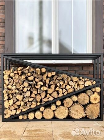 Дровник уличный