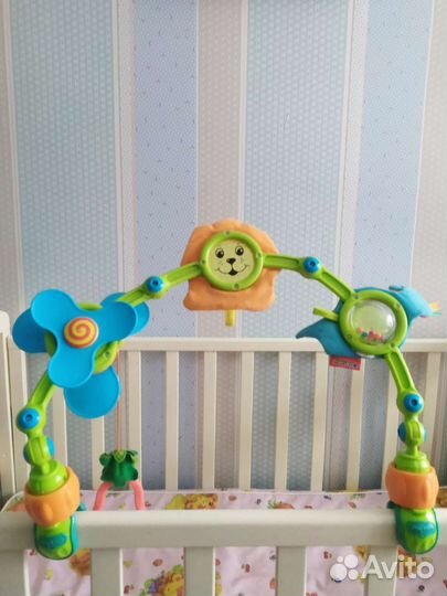 Дуга tiny love в кроватку коляску развивающая
