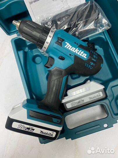 Аккумуляторный шуруповёрт Makita DF488dwae