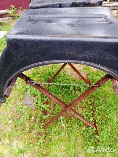 Подкрылки задние на газель