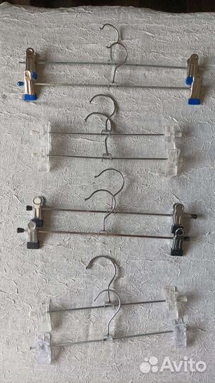 Плечики - прищепки 37 см