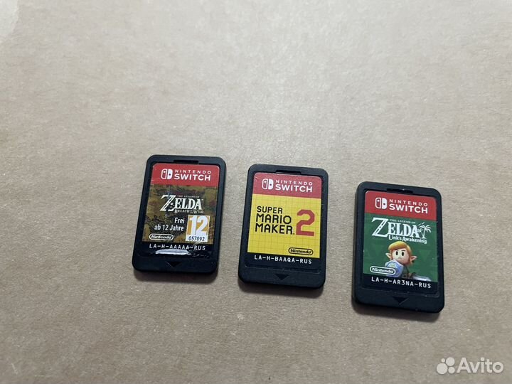 Игры для nintendo switch и Amiibo LinkTM (Rider)