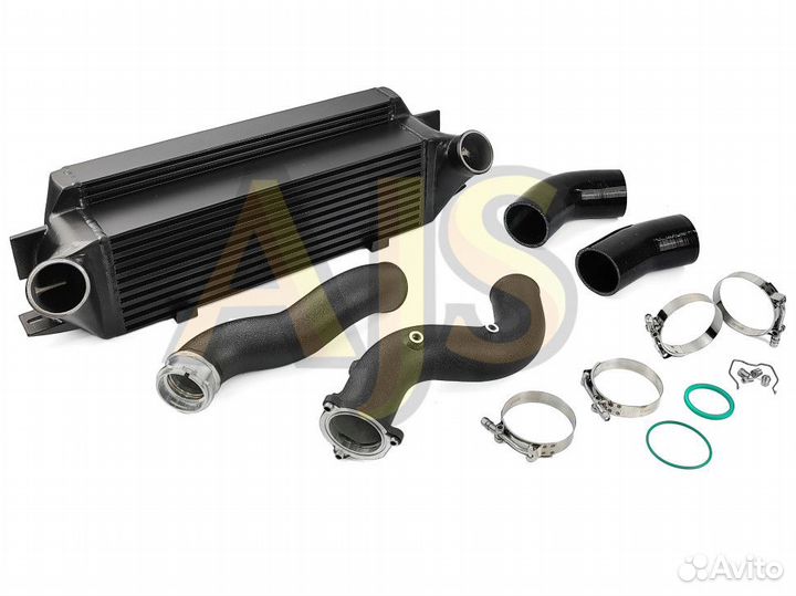 Интеркулер-кит Wagner style BMW 3/4 series B48 G20/G21/G22/G29 325/330/430 bar-plate черный