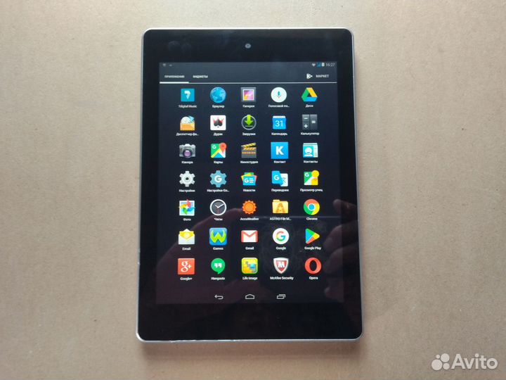 Планшет Acer большой экран отл. сост
