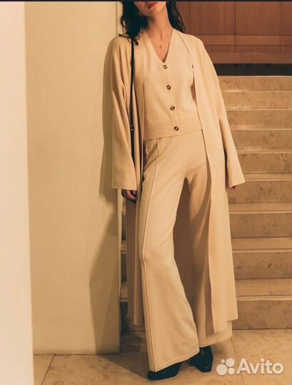 Костюм тройка женский с кардиганом