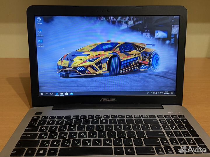 Игровой Ноутбук Asus i3/8gb/SSD/Видеокарта2гб