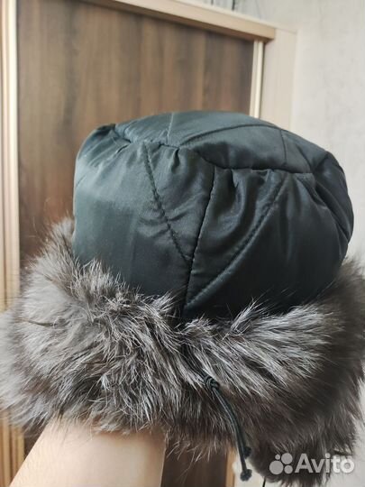 Шапка ушанка мужская