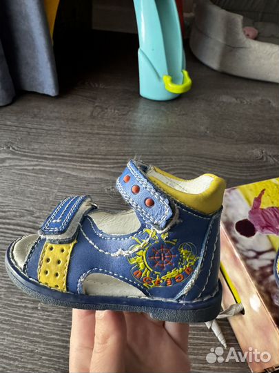 Сандалии для мальчика 17 размер