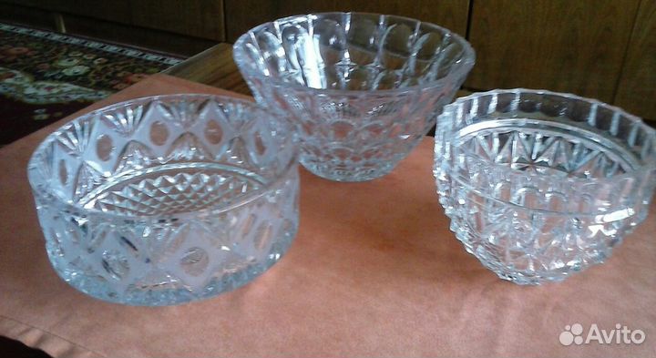 Хрустальная посуда 70-х годов