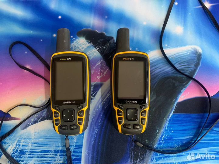 Навигатор garmin gpsmap 64 (с картами)