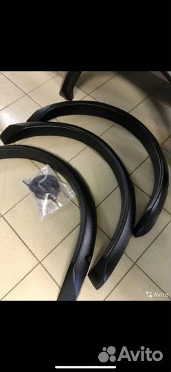 Расширители колесных арок ваз нива 2121 3D 70 мм