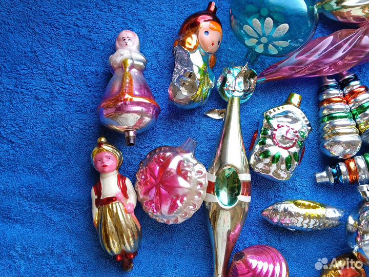 Елочные игрушки СССР в реставрацию