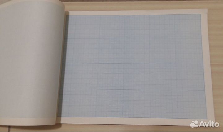 Альбом для графических работ миллиметровка СССР
