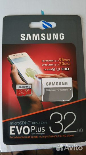 Карта памяти samsung (32гб)
