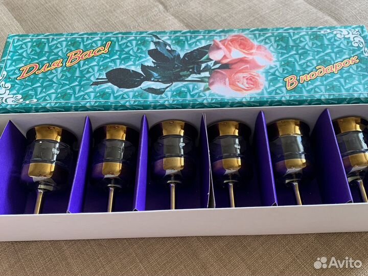 Подарочный набор рюмок 6 шт