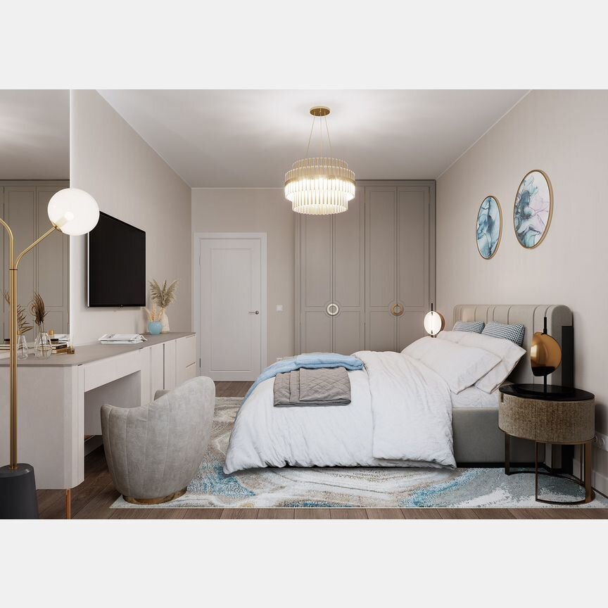 3-к. квартира, 74,3 м², 19/20 эт.