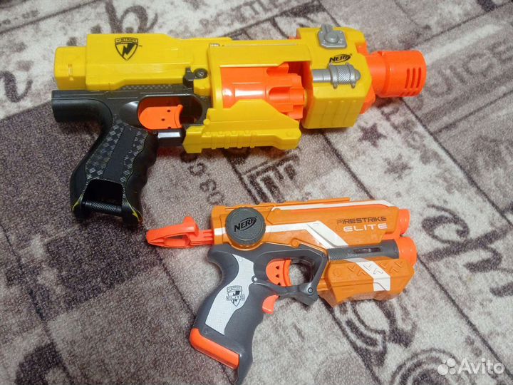 Nerf Бластеры Оригинал 2шт