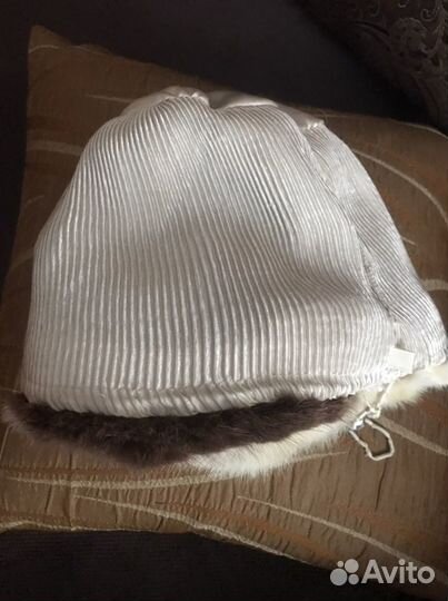 Женский норковый берет