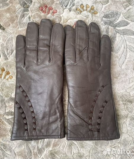 Перчатки кожаные новые СССР