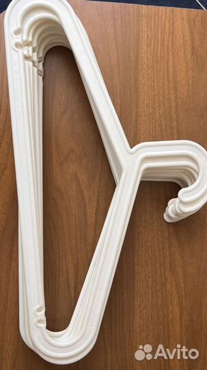 Плечики для одежды белые IKEA