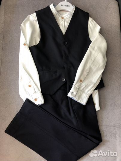 Брючный костюм в школу