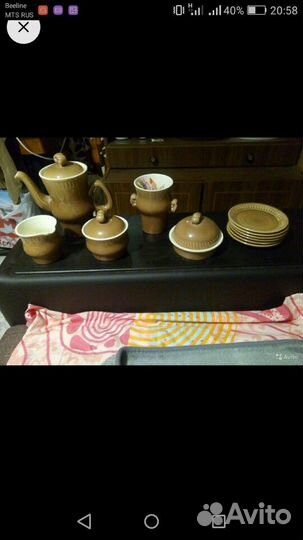 Кофейный сервиз зик Конакова из 70-х СССР