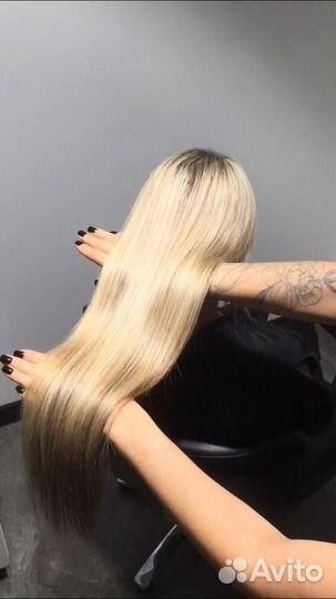Кератиновое выпрямление волос