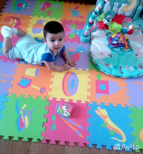 Развивающий коврик пазл