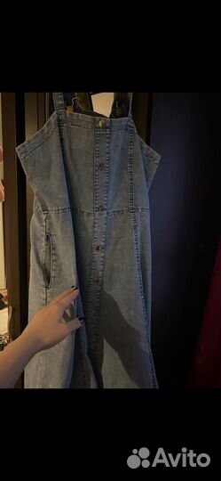 Сарафан джинсовый женский