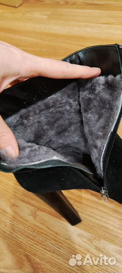 Ботильоны Calipso, 36, нат. замша