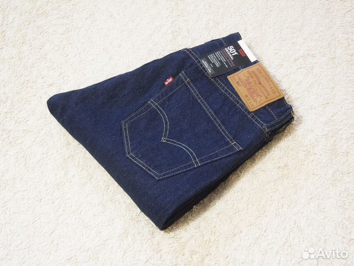 Джинсы Levis 501 W33 L32 Индиго