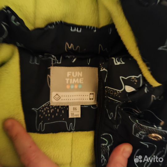 Зимний комбинезон 80-86