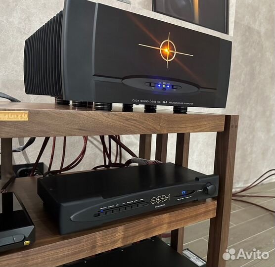 Усилитель coda 16.0 Предусилитель coda 07X