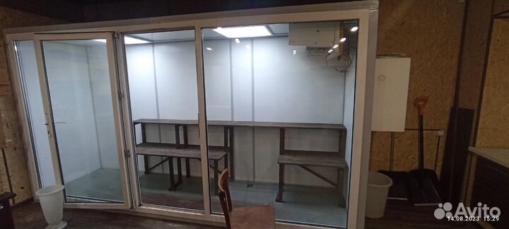 Холодильная камера + установка для охлаждения