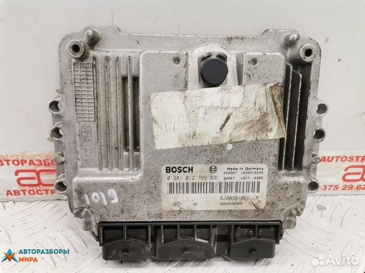 Блок управления двигателем Renault Scenic 2 2005