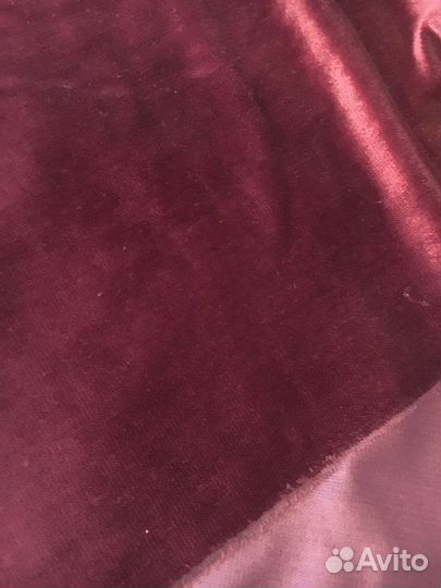 Отрез бархата