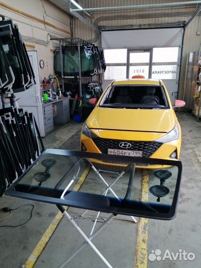 Лобовое стекло Хендай Солярис