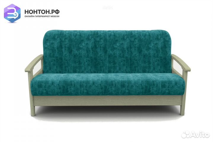 Диван книжка Омега бирюзовый / бук