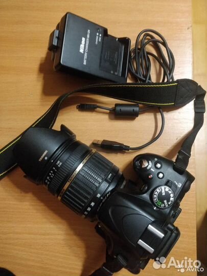 Зеркальный фотоаппарат Nikon d5100 + 18-200mm