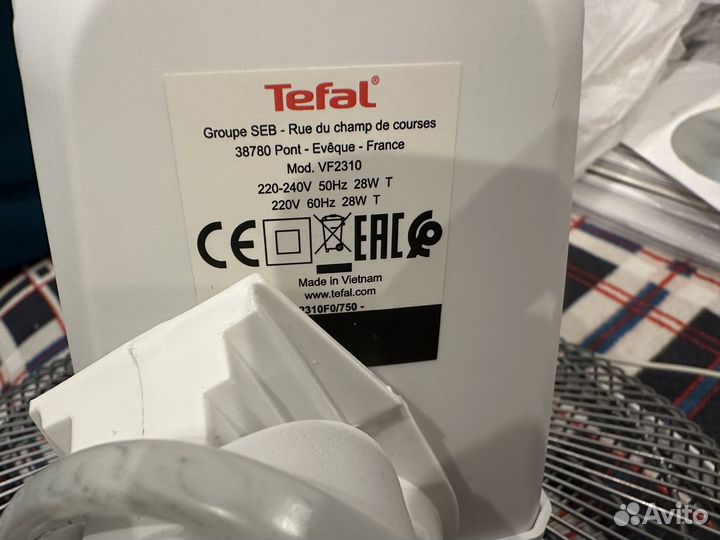 Вентилятор настольный tefal vf2310