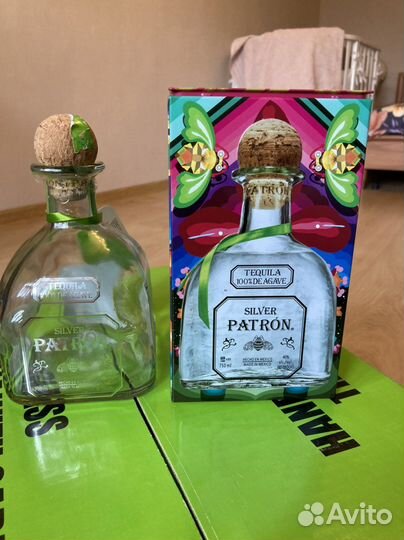 Жестяная коробка из под Текилы “Patron”
