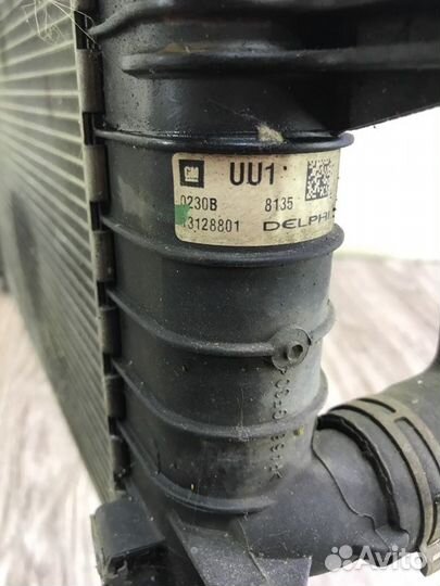 Радиатор двс Opel Astra H Z14XEP 2010