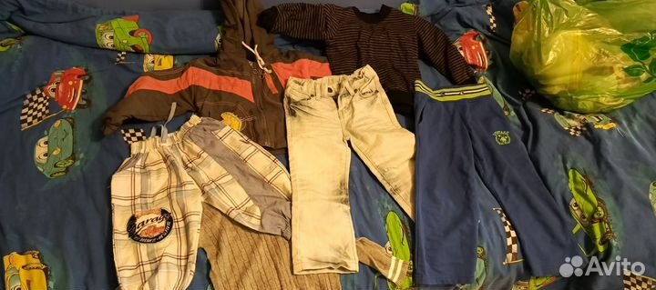 Детские вещи пакетом на мальчика 2-3 года