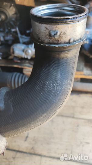 Патрубок интеркулера Мерседес 203 2.0 2.2 CDI