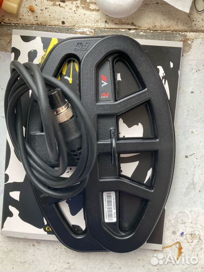 Маленкая катушка от металлодетектора minelabe540