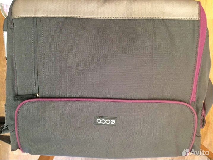 Сумки для ноутбука ecco зелёная, розовая