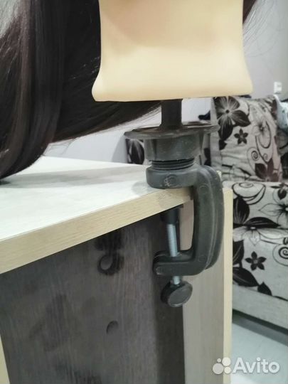 Голова манекен для причёсок и стрижки