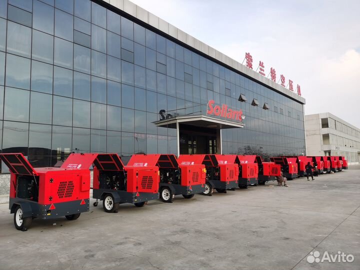 Дизельный компрессор Sollant sltdp-18 м3 20 бар